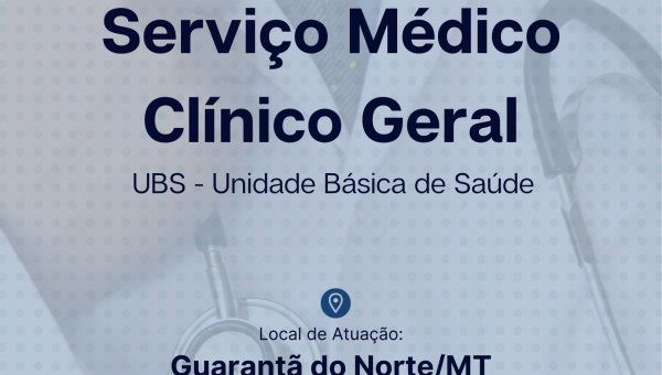 Serviço Médico Clínico Geral - UBS